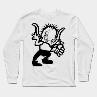 Punk Octopus Long Sleeve T-Shirt